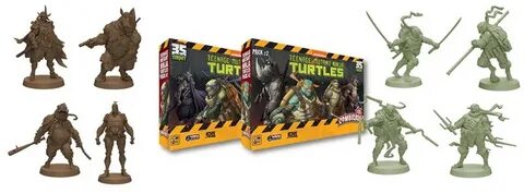 IDW Taking Pre-Orders for TMNT Zombicide Figures - Tabletop 