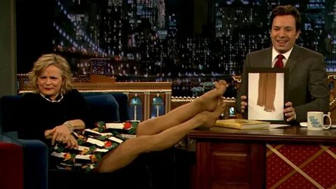 Amy Sedaris Models 'Panty Toes' on Jimmy Fallon - Racked