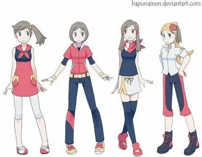 May alt outfits Pokemon characters, Pokemon, Pokemon clothes