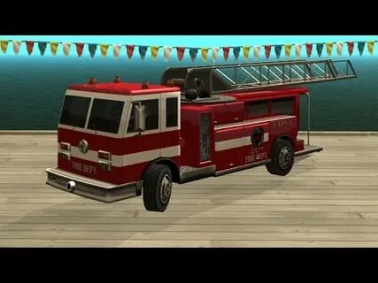 GTA San Andreas - Fire Truck - YouTube