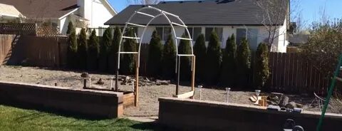 How To Make A Garden Arch With PVC Pipe Like The Professiona