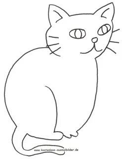Ausmalbilder Katz Malvorlagen kostenlos zum ausdrucken