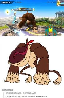 GK...Glitchy Kong Super Smash Brothers Know Your Meme