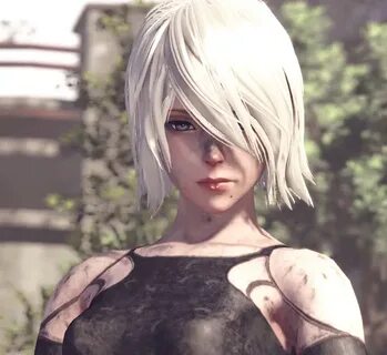Nier Automata 2b Lips 2 Images - You Know I Prefer Long Hair