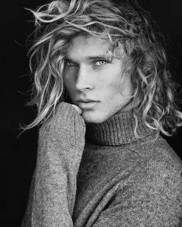 Victor Seitz Blonde male models, Long hair styles men, Male 