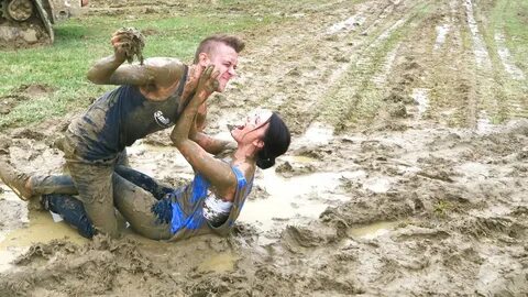 Gay mud wrestling