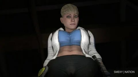 SFM Giantess Crush Cassie Cage - YouTube