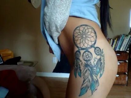 74 Best Dreamcatcher Tattoos On Thigh