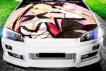 Vinyl Car Hood Full Color Wrap Graphics Decal Manga Anime Se