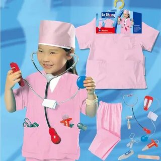 Wholesale Carnival Cosplay Career Surgeon Gown Costume Boys 