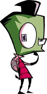 Art Zimdisguisepondering - Invader Zim Human Disguise - (300