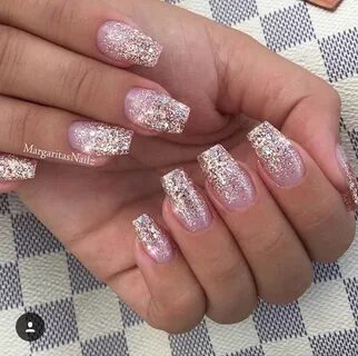 Pin by Просто Космос on Nails/маник Ombre nails glitter, Ros