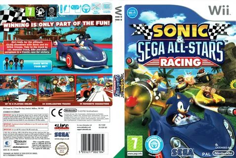 File:Allstars racing Wii EU cover.jpg - Sonic Retro