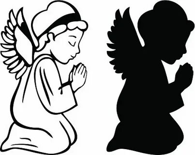 Library of angel kneeling and praying graphic free png files