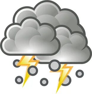 Storm Clipart Different Weather - Weather Symbols - (2000x20