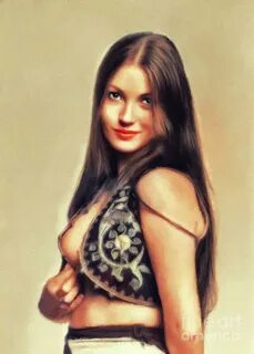 Jane Seymour, Actress Painting by Esoterica Art Agency Pixel