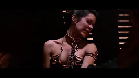 ROTJ Scene: Princess Leia Kills Jabba The Hutt - YouTube