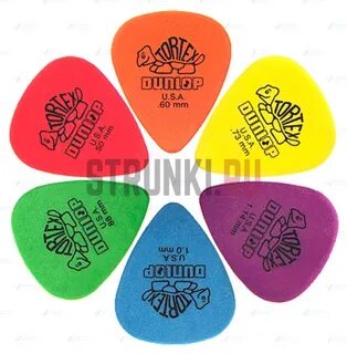 🎸 Медиаторы DUNLOP 418R.50 TORTEX PLECTRA .50 mm, 1 шт - куп