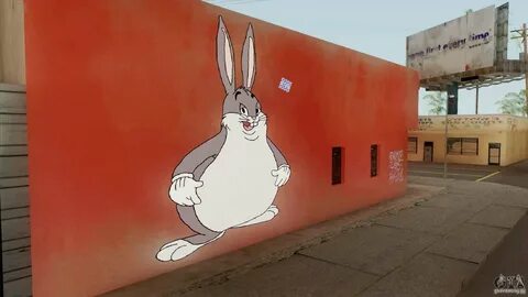 Big Chungus Graffiti для GTA San Andreas