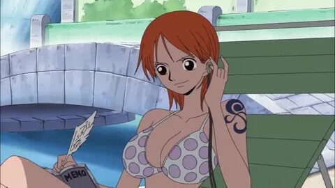 Anime Feet: One Piece: Nami's Swimsuit (Episode 315)