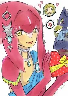 Mipha valentine #BOTW #zora #Mipha #Revali Fan drawing, Zeld