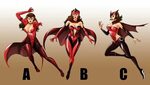 Scarlet Witch 2099 redesigns by AndronicusVII on DeviantArt 