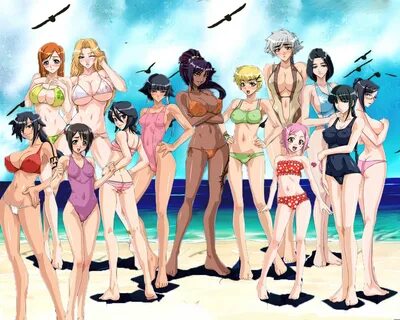 Łatwo Guma do żucia Przyzwyczaić bleach girls bikini kuskus 