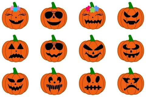 Halloween SVG Pumpkin SVG Halloween Pumpkin SVG DXF PNG EPS 