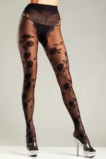 Black French Cut Pantyhose - Pantyhose - aFashion