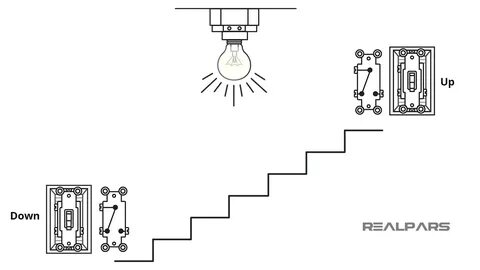 Two Way Light Switching Diagram - Electrics Two Way Lighting