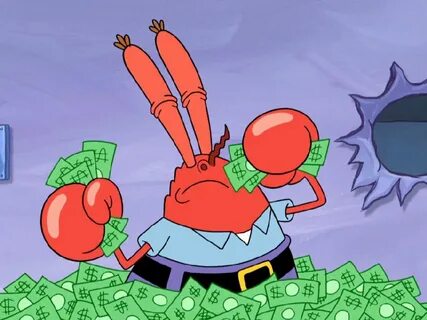 Eugene A Krabs And The History Behind His Love For Money Gen