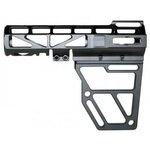 AR Skeletonized Pistol Arm Brace, Black Anodized Aluminum - 