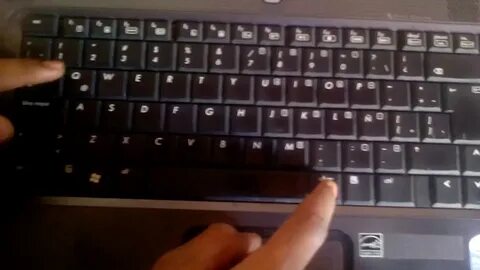 Como puedo poner el guión bajo en mi laptop? Yahoo Respuesta