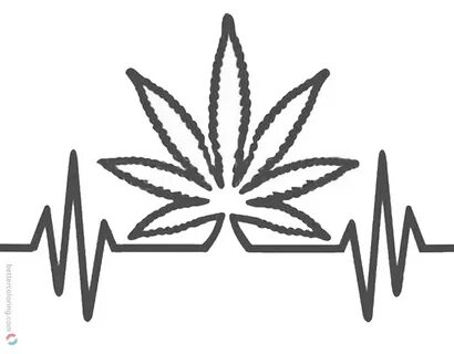 Weed Coloring Pages Clip Art - Free Printable Coloring Pages