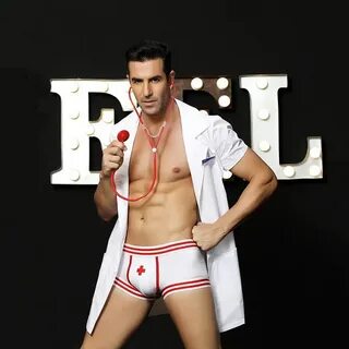 Men Sexy Lingerie Nurse Costumes Hot Erotic Sexy Men Nurse C