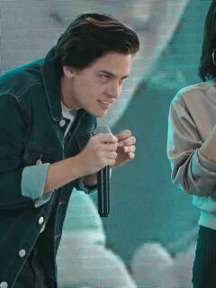 Cute Quirky Funny Cole Sprouse Jughead Jones in Bench Philip