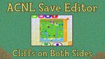 How to Put Cliffs on Both Sides of Your ACNL Town Map - YouT