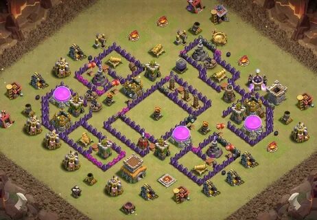 Clash of Clans Best расстановки тх8 базы Выбор Пользователя 