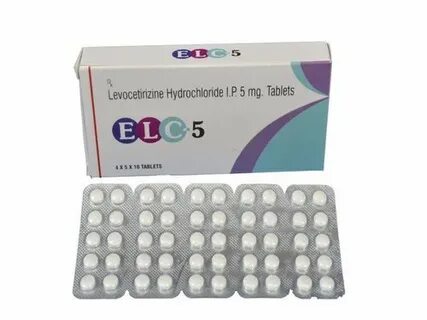 ELC 5 Levocetrizine Tablets, Packaging Type: Blister, Dose: 