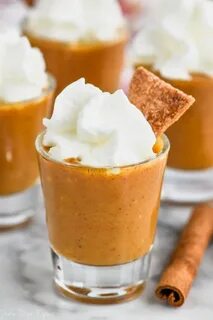 Pumpkin Pie Pudding Shots Recipe Pudding shots, Coctails rec