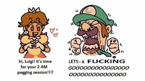 meme.museum - Post 5021: daisy lets_fucking_gooo luigi peggi