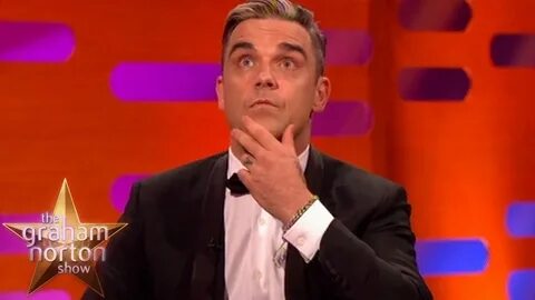 Robbie Williams Compares Childbirth to his Favourite Pub Bur