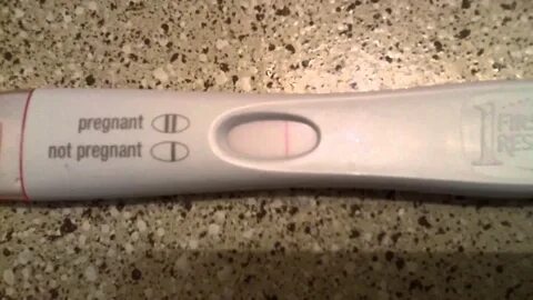 Pregnancy test - 12 DPO? - YouTube