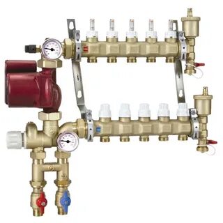 Caleffi Heating Mixing Station 1725H1A PEX Manifold 1/2 Inch