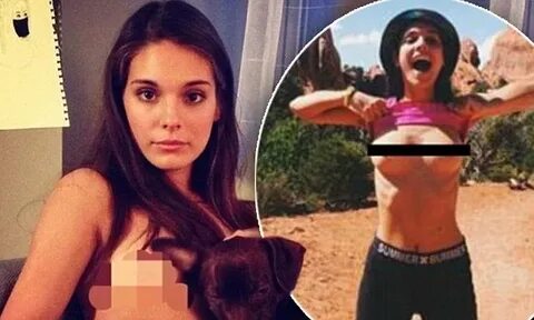 Caitlin Stasey dedicates topless picture of herself to her s