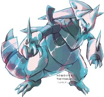 Mega Aggron Pokemon, Pokemon art, Pokemon teams