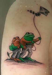Frog and toad tattoos