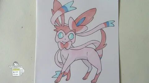 Tutorial How to draw Sylveon from Pokemon X Y ニ ン フ ィ ア - Yo