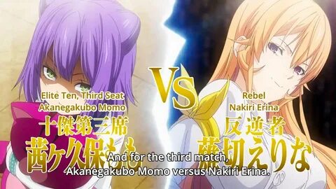 Shokugeki no Soma ss4 Momo vs Nakiri food wars 2021 - YouTub