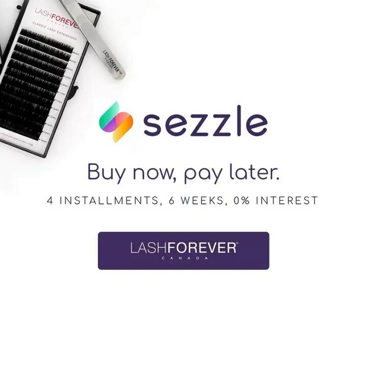 We've partnered with Sezzle! 